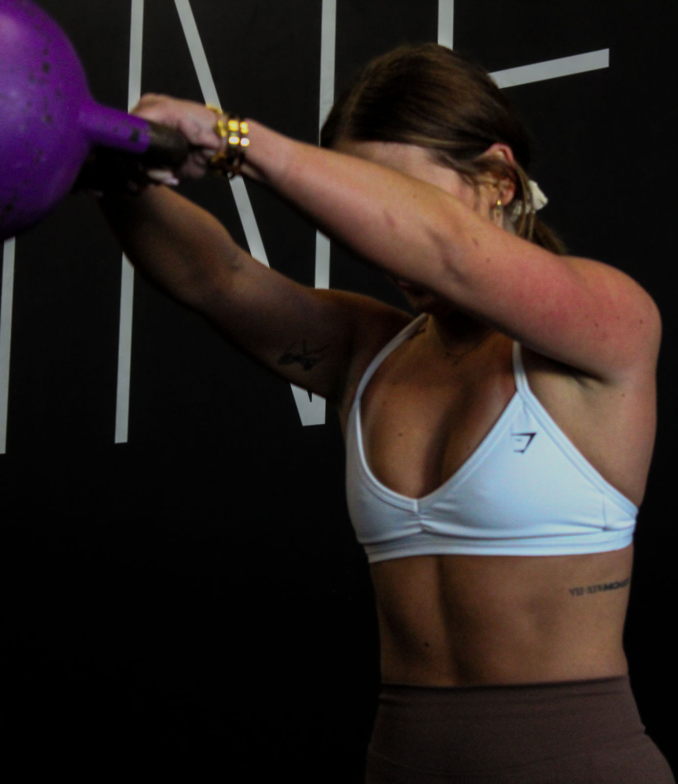 Member training with a kettlebell
